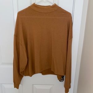 Mock neck sweater